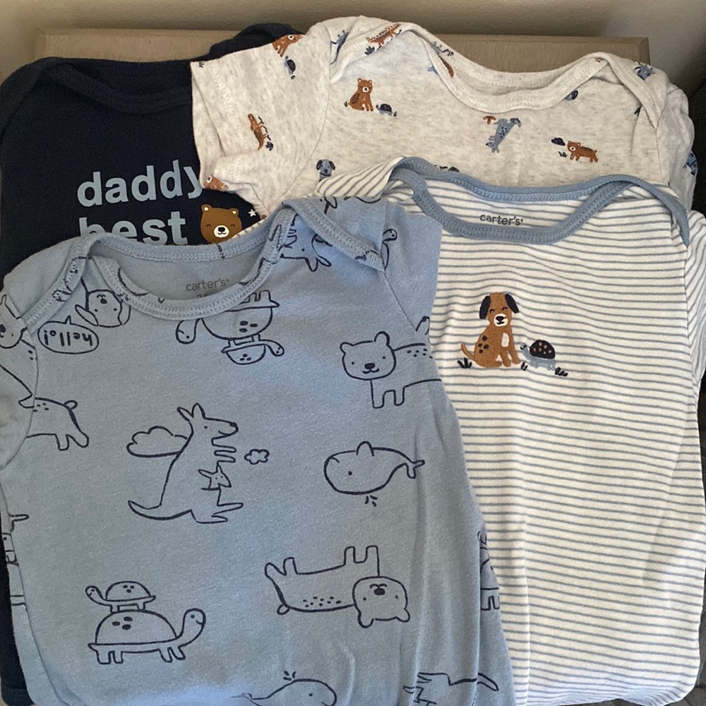 Like new, 4 24 month bodysuits